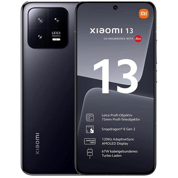Xiaomi 13 5G 6.36" Amoled 8GB 256GB Cámara Leica Negro