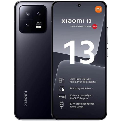 Xiaomi 13 5G 6.36" Amoled 8GB 256GB Cámara Leica Negro