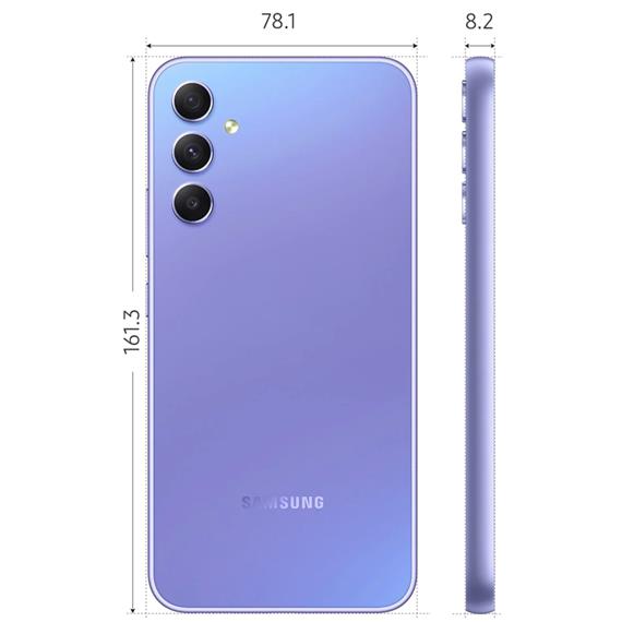 Samsung A34 5g 6GB 128GB Violeta (SM-A346B)