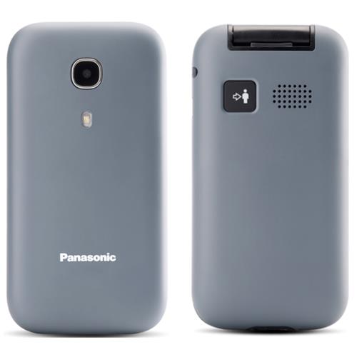 Panasonic KX-TU400 Móvil para mayores con Botón SOS Gris
