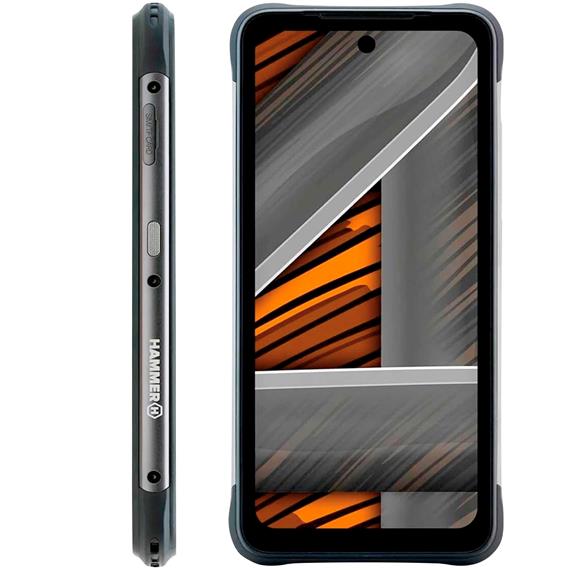 Hammer Blade 4 6.5" 4G 6GB 128GB IP69 Termómetro IR Plata/Negro
