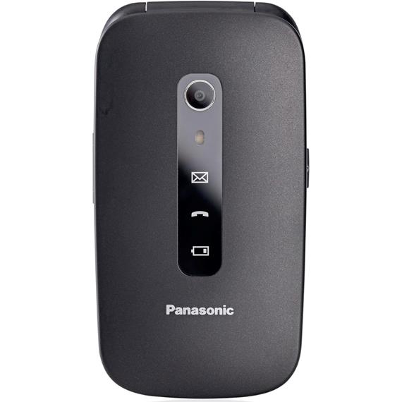 Panasonic KX-TU550EXB Móvil Senior con Base 4G Negro