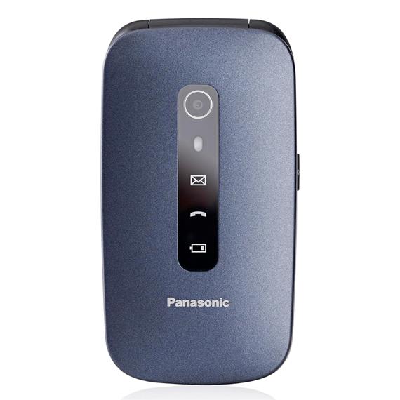 Panasonic KX-TU550EXC Móvil Senior con Base 4G Azul