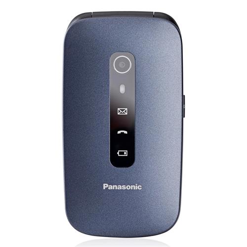 Panasonic KX-TU550EXC Móvil Senior con Base 4G Azul