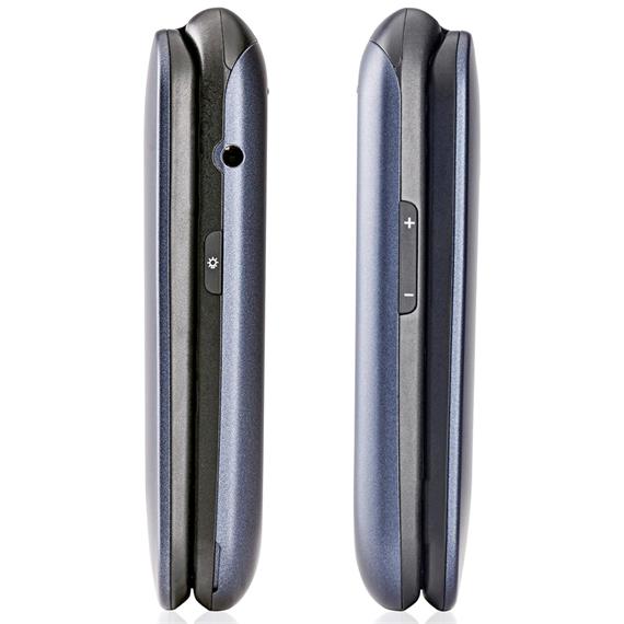 Panasonic KX-TU550EXC Móvil Senior con Base 4G Azul