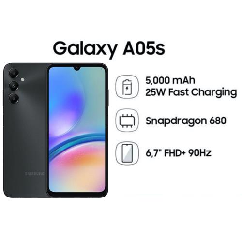 Samsung Galaxy A05S 4GB 128GB Negro (SM-A057F) Internacional