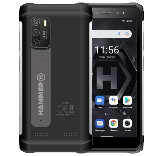 Hammer Iron 4 Volte 5.5" 4GB 32GB Rugerizado Negro+ Plata