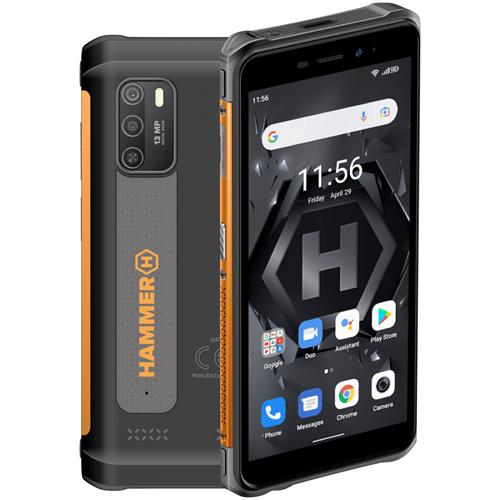 Hammer Iron 4 Volte 5.5" 4GB 32GB Negro+ Naranja (TLHAIR4BO)