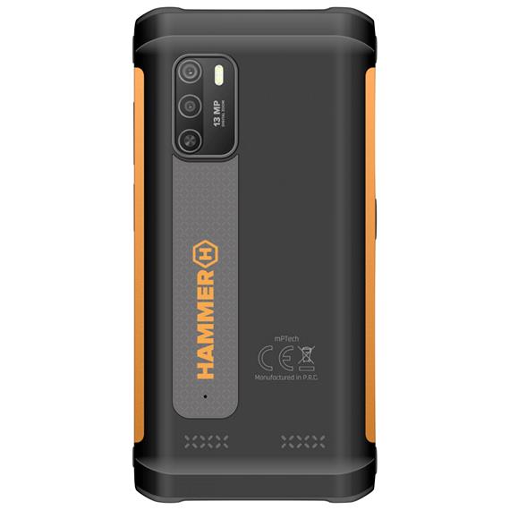 Hammer Iron 4 Volte 5.5" 4GB 32GB Negro+ Naranja (TLHAIR4BO)