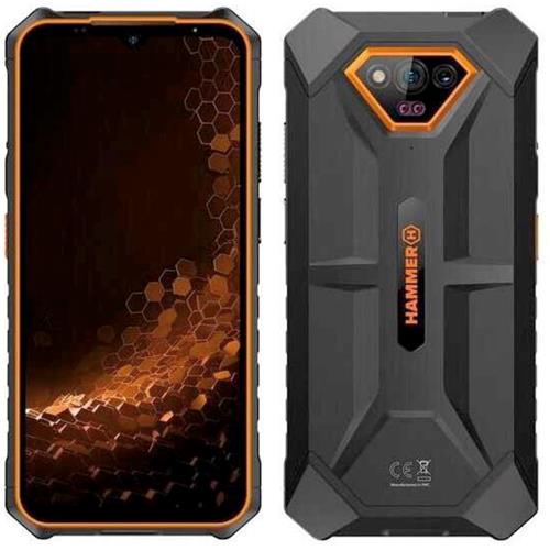 Hammer Iron V 6.5" 6GB 64GB NFC Rugerizado Naranja + Negro