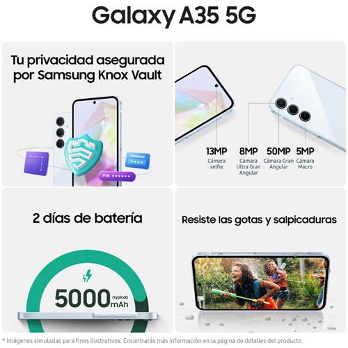 Samsung Galaxy A35 5G 6GB 128GB Awesome Ice Blue (SM-A356)