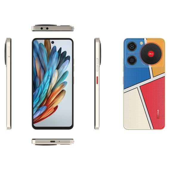 Zte Nubia Music 6,6" HD+ 4+4GB 128GB 5MP/50MP POP Art