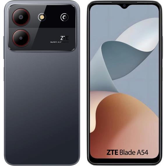 ZTE Blade A54 6,6" HD+ 4GB 64GB Doble Cámara y Lector de Huella Grey