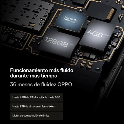 Oppo A38 6,56" HD+ 4GB 128GB 50MP/5MP Glowing Gold