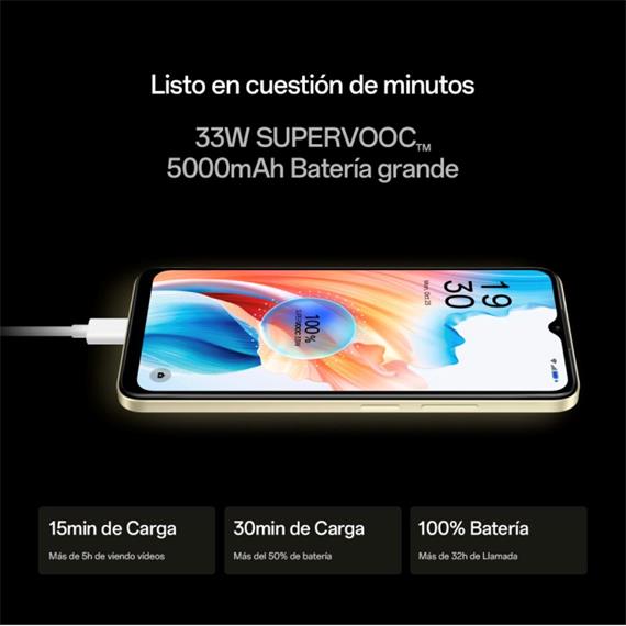 Oppo A38 6,56" HD+ 4GB 128GB 50MP/5MP Glowing Gold
