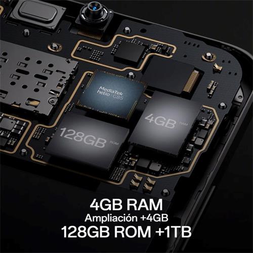 Oppo A18 6,56" HD+ 4GB 128GB 8MP/5MP Glowing Black