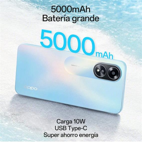 Oppo A18 6,56" HD+ 4GB 128GB 8MP/5MP Glowing Black