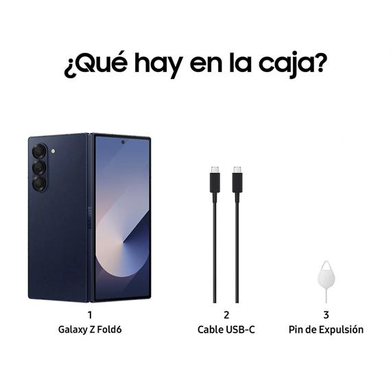 Samsung Galaxy Z Fold 6 5G 12GB 512GB Azul Marino (SM-F956B)