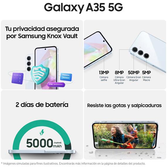 Samsung A35 5G 8GB 256GB Awesome Ice Blue (SM-A356)