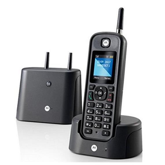 Motorola O201 Dect Largo Alcance (1 Kilómetro) Negro