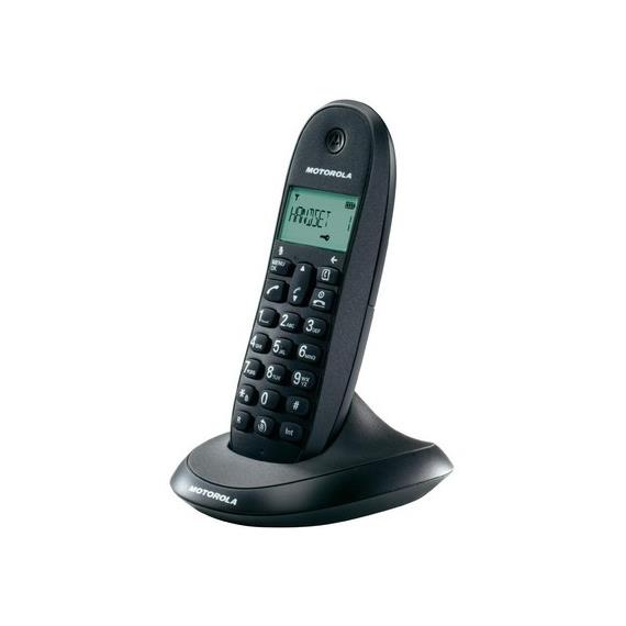 Motorola C1001LB+ teléfono DECT con manos libres Negro