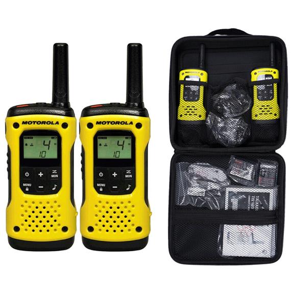 Motorola T92 H2O Walkie Talkie Impermeable con alcance de 10Km
