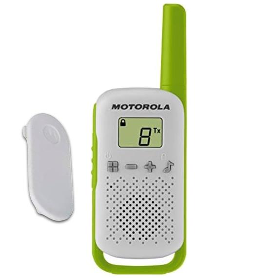 Motorola T42 Walkie Talkie con alcance 4km Pack Triple