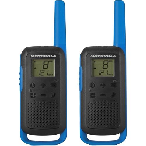 Motorola Talkabout T62 Walkie Talkie con alcance 8KM Azul