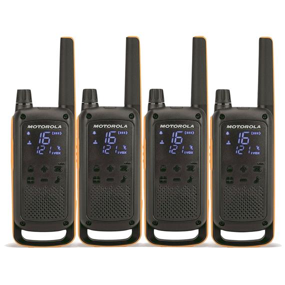 Motorola T82 Extreme Quad Pack 4 Black Yellow