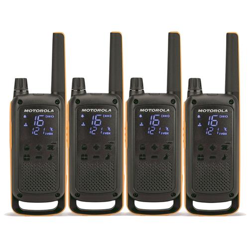 Motorola T82 Extreme Quad Pack 4 Black Yellow