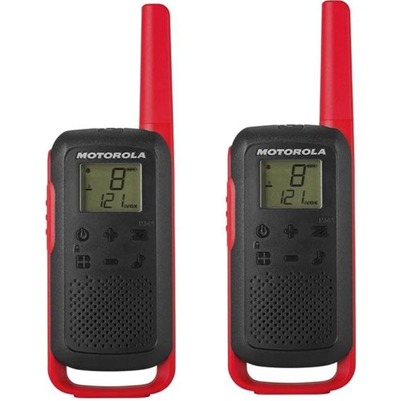 Motorola Talkabout T62 Walkie Talkie con alcance 8KM Rojo