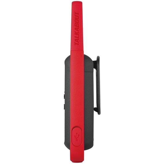Motorola Talkabout T62 Walkie Talkie con alcance 8KM Rojo