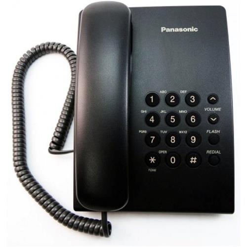 Panasonic KX-TS500EXB Teléfono Sobremesa Negro