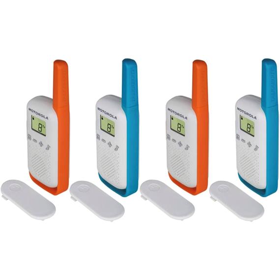 Motorola T42 Quad Pack Multicolor Pack de 4 unidades