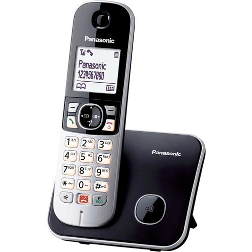 Panasonic KX-TG6851SPB Teléfono Inalámbrico Anti Spam Negro
