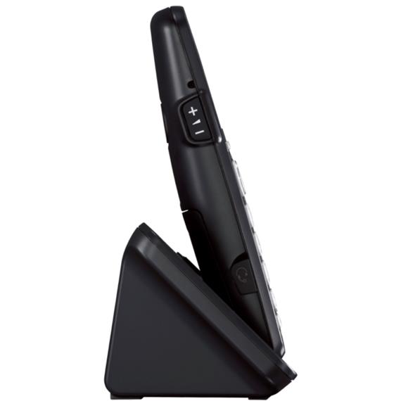 Panasonic KX-TGE250SPB Teléfono Inalámbrico para Mayores Negro