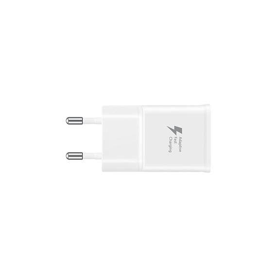 Cargador USB 15W + Cable USB a Micro Samsung EP-TA20 Blanco