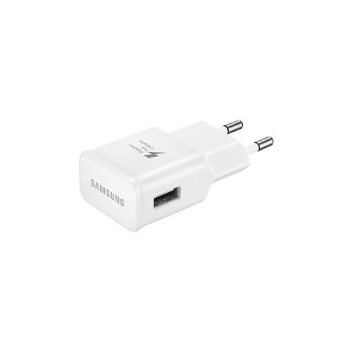 Cargador USB 15W + Cable USB a Micro Samsung EP-TA20 Blanco