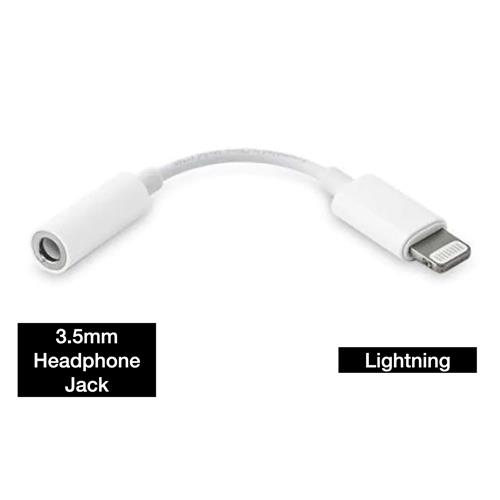 APPLE MMX62ZM/A Adaptador Lightning a jack 3.5mm