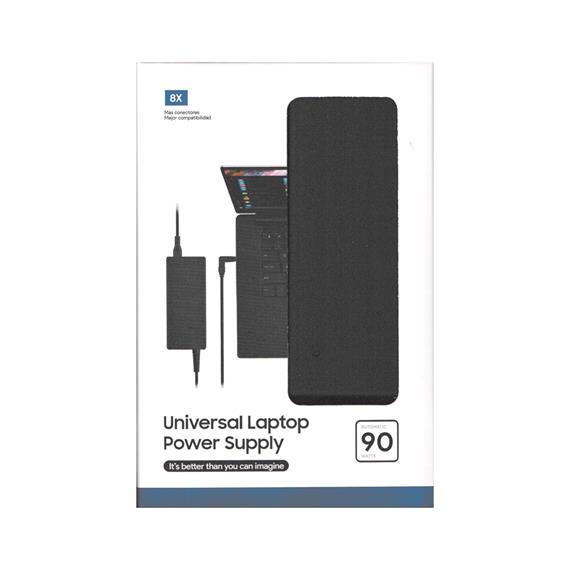 Cargador para portátil KFD 90W con 8 Clavijas compatibles