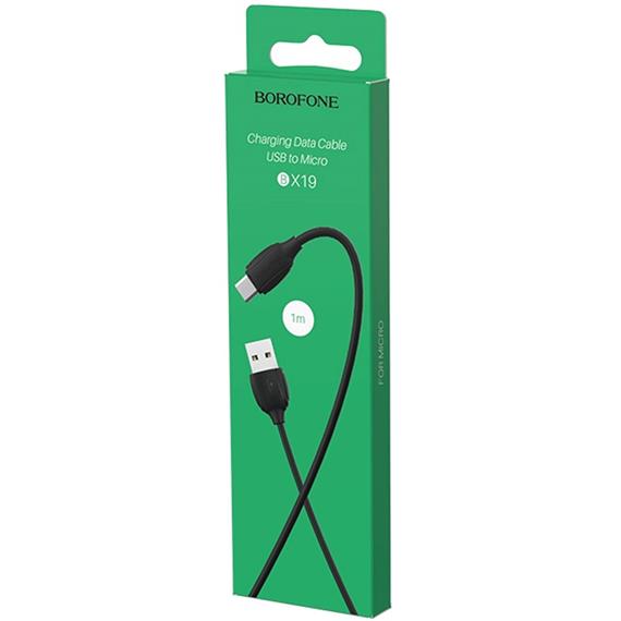 Borofone BX19 Cable Micro USB 1 Metro Negro