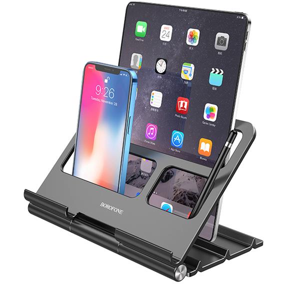 Borofone BH58 Holder Titan Folding Flat Stand Negro