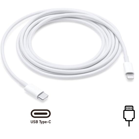 Cable USB-C a Lightning 2 metros Apple (MQGH2ZM/A)