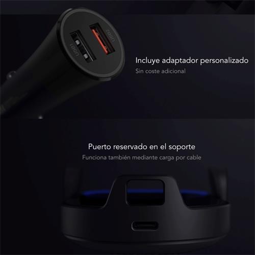 Cargador Coche Inalámbrico Coche 20W Xiaomi Mi (GDS4127GL)