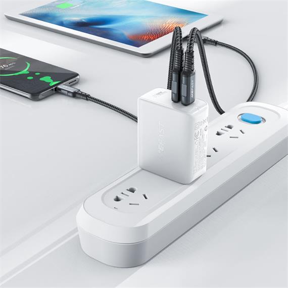 Cargador USB-C 50W Acefast A29 Blanco