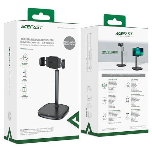 Acefast E12 Soporte Sobremesa rotatorio 4.7" a 7.2"