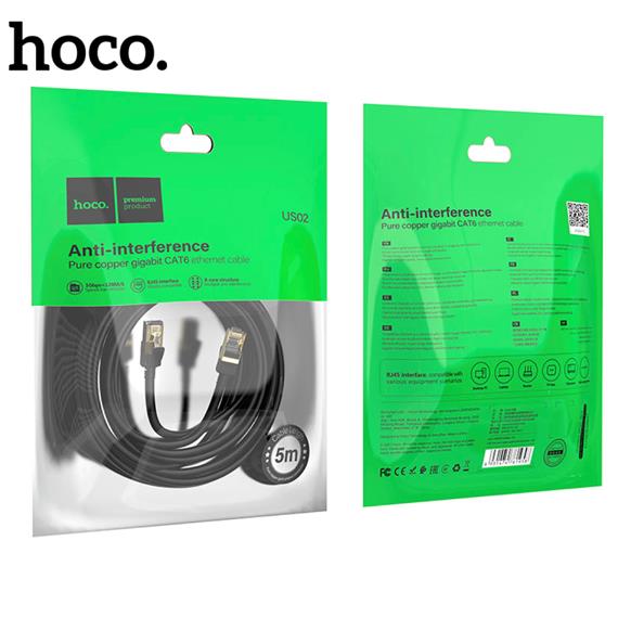 Cable de Red Ethernet 5 m Hoco US02
