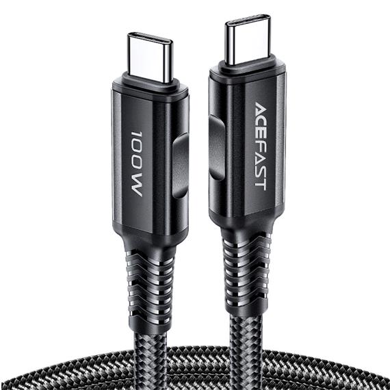 Cable USB-C a USB-C 2 metros 100W Acefast C4-03 Negro