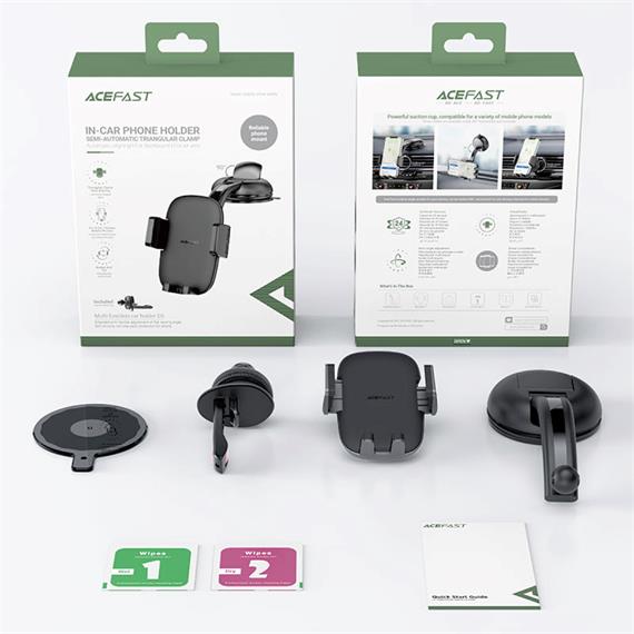 Acefast D5 Soporte para coche con doble ajuste