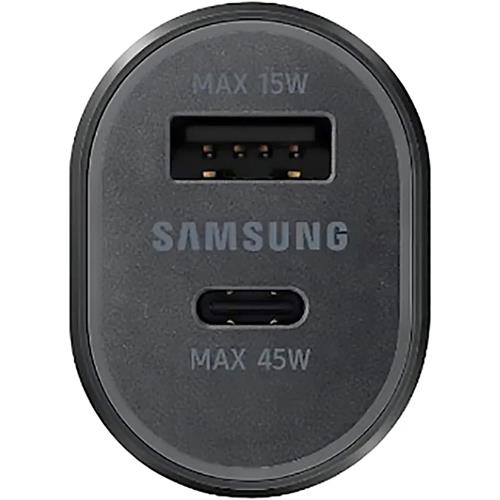 Cargador Coche USB y USB-C- 45W+15W+ Cable USB-C a USB-C Samsung (EP-L5300XB)